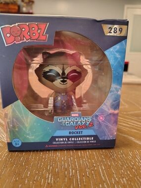 Dorbz Rocket Vinyl Collectible - Blue/Brown